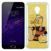 Силиконовая накладка для Meizu M2/M2 mini перламутр