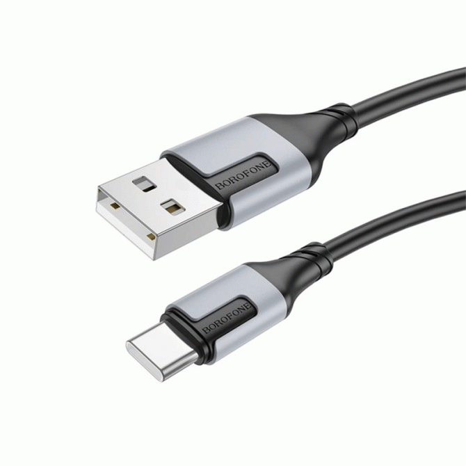 Кабель Borofone BX101 Creator Type-C 3A Black 1m