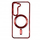 Чохол Cosmic Galaxy with MagSafe для Samsung Galaxy S23 Червоний Чохол Cosmic Galaxy with MagSafe для Samsung Galaxy S23 Червоний