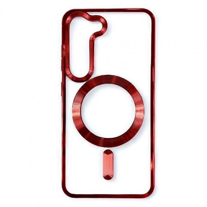 Чохол Cosmic Galaxy with MagSafe для Samsung Galaxy S23 Червоний