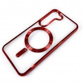 Чохол Cosmic Galaxy with MagSafe для Samsung Galaxy S23 Червоний Чохол Cosmic Galaxy with MagSafe для Samsung Galaxy S23 Червоний