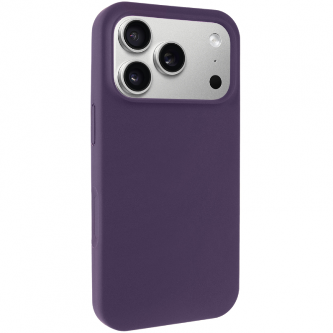 Cиликоновый чехол для iPhone 17 Pro/18 Pro Elderberry FULL (NO LOGO)-1
