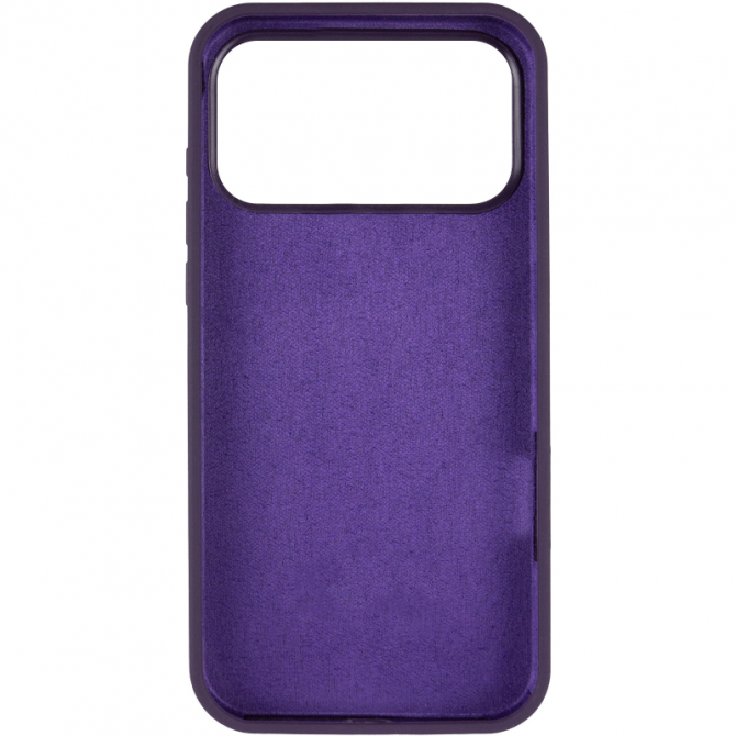 Cиликоновый чехол для iPhone 17 Pro/18 Pro Elderberry FULL (NO LOGO)-2