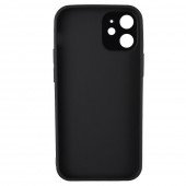 Чохол TPU Glass LV для iPhone 12 Чорний Чохол TPU Glass LV для iPhone 12 Чорний