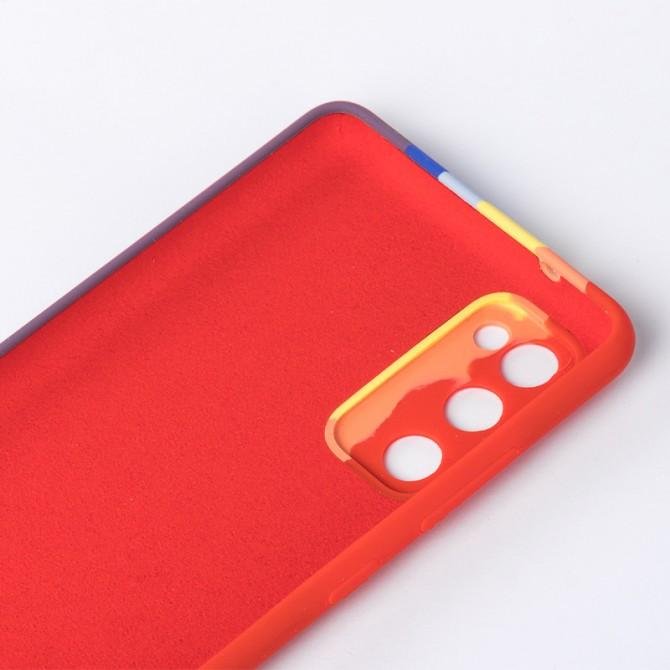 Чехол Colorfull Soft Case Samsung G780 Galaxy S20FE Rainbow-2