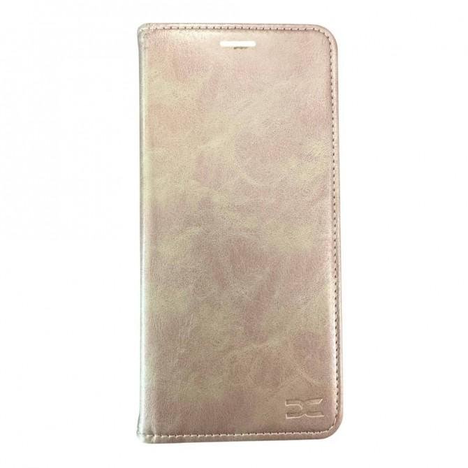 Чехол-книжка Lines Leather for Xiaomi Redmi Note 14 Pro 5G Bronze