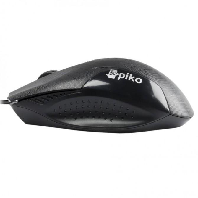 Мышь Piko MS-017 Wired USB Black