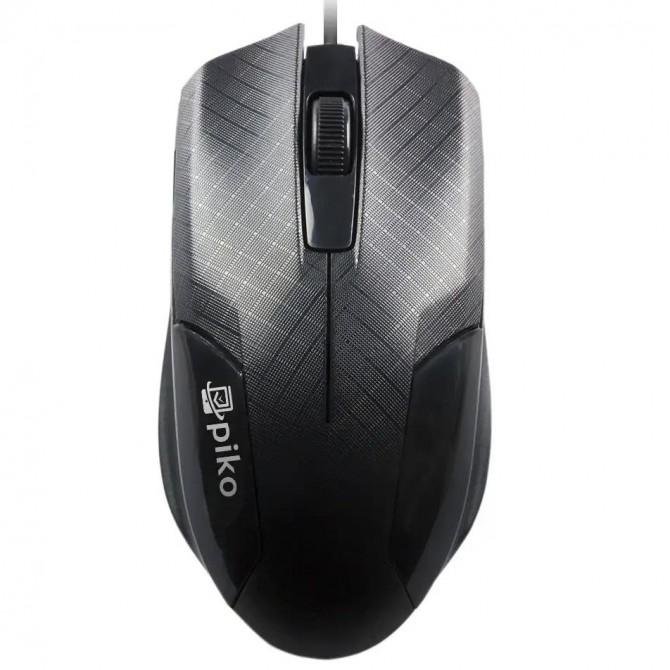 Мышь Piko MS-017 Wired USB Black-1