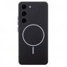 Силіконовий чохол Full Soft (MagSafe) Samsung Galaxy S24 Чорний FULL
