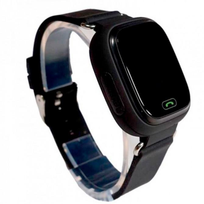 Детские умные часы SMART BABY TD-02 with GPS Black-2