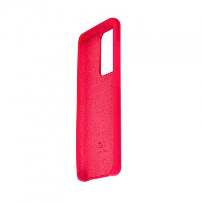 Чехол Original Soft Case Samsung G988 Galaxy S20 Ultra Красный-3