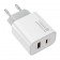 Мережевий зарядний пристрій XO L149 30W/USB-C + USB-A White
