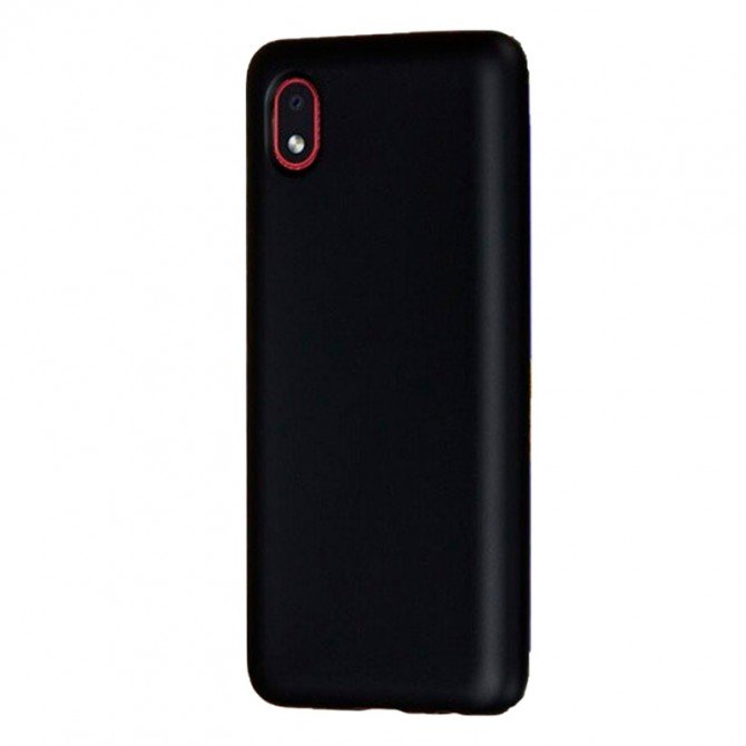 Чохол Soft Case Samsung A013 Galaxy A01 Core Чорний FULL-3