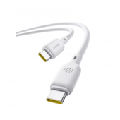 Кабель USB Baseus Silky Series Type-C to Type-C 100W 2m White