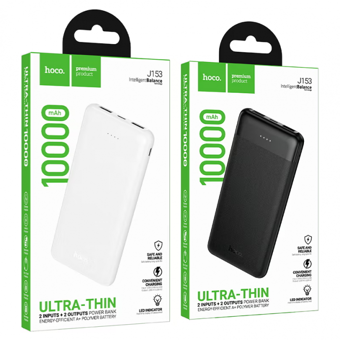 Дополнительная батарея Hoco J153 Stability (10000mAh) Black-2