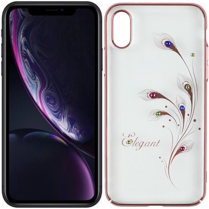 Чохол Kingxbar Foliflora Series для iPhone X Elegant Червоний