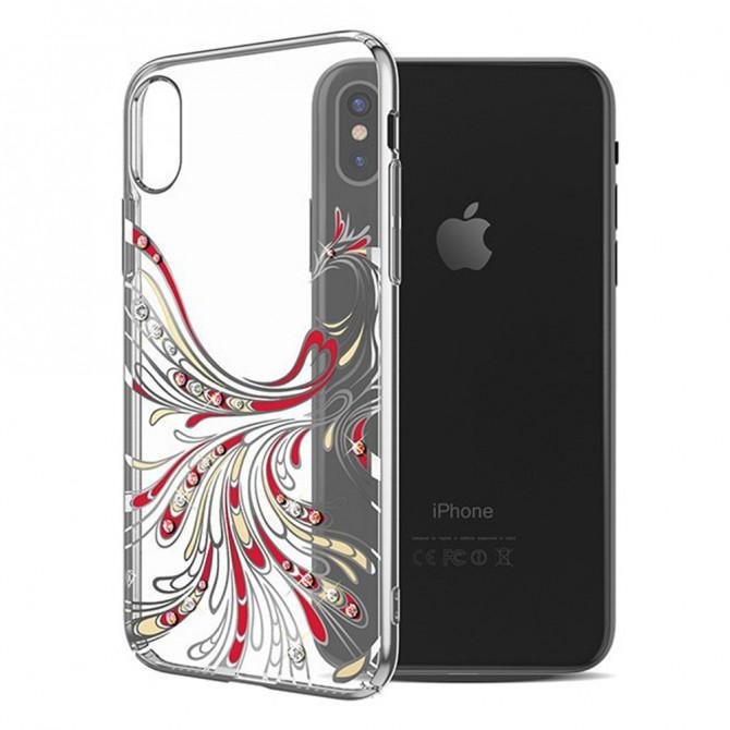 Чохол Kingxbar Phoenix Series для iPhone X Срібло-1