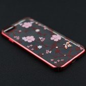 Чохол Cavaro Flora Series для iPhone 7/8 Квіти/Червоний Чохол Cavaro Flora Series для iPhone 7/8 Квіти/Червоний