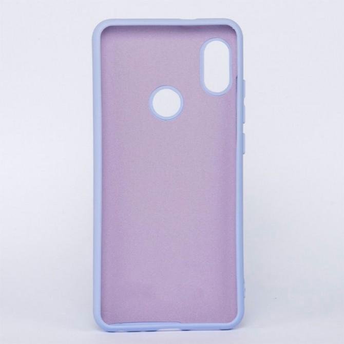 Чехол Original Soft Case Xiaomi Redmi Note 5 Pro Сиреневый FULL-1