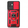 Чохол HONOR Hard Defence Series Samsung A075 Galaxy A07 Red (with Camshield and magnet)