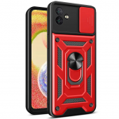 Чохол HONOR Hard Defence Series Samsung A075 Galaxy A07 Red (with Camshield and magnet)