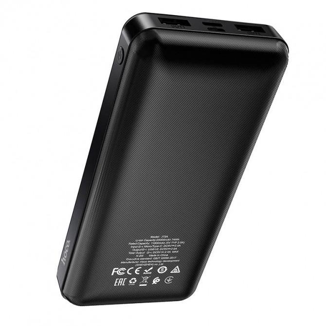 Павербанк Hoco J72A Easy travel LED (20000mAh) Black-2