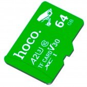 Карта памяти Hoco MicroSDHC 64GB U3/V30/A2 (Class 10) (card only) Карта памяти Hoco MicroSDHC 64GB U3/V30/A2 (Class 10) (card only)
