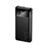 Додаткова батарея Usams US-CD103 PB38 Dual QC3.0+PD 30000 mAh Black Додаткова батарея Usams US-CD103 PB38 Dual QC3.0+PD 30000 mAh Black