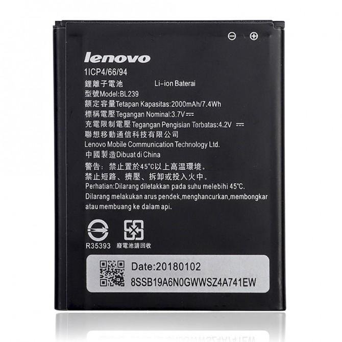 Аккумулятор Original 100% для Lenovo BL-239 (A399)