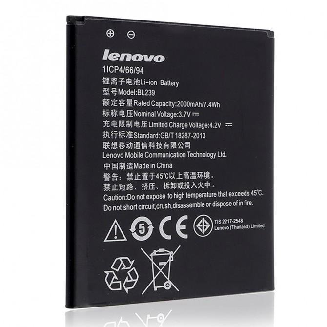 Аккумулятор Original 100% для Lenovo BL-239 (A399)-1