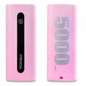 Повербанк Proda E5 Power Box 5000mAh Рожевий Повербанк Proda E5 Power Box 5000mAh Рожевий