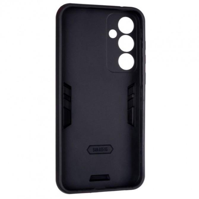 Чехол HONOR Hard Defence Series Samsung A266 Galaxy A26 Black (with magnet)-1