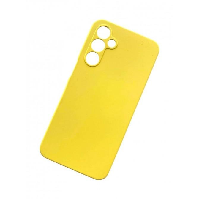 Силиконовый чехол для Samsung A166 Galaxy A16 Желтый FULL