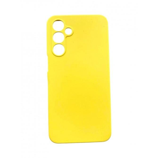 Силиконовый чехол для Samsung A166 Galaxy A16 Желтый FULL-1