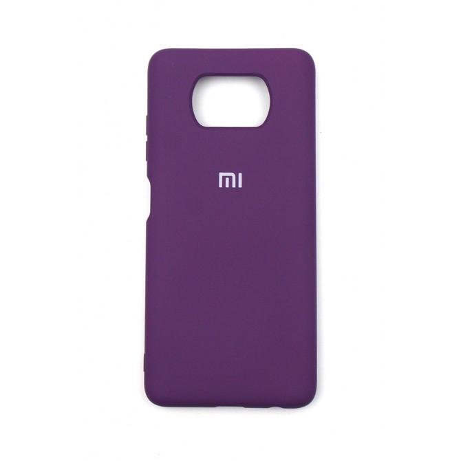 Original Soft Case Xiaomi Poco X3 NFC Фіолетовий FULL