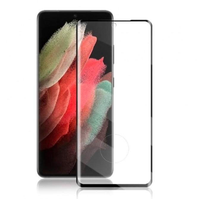 Защитное стекло для SAMSUNG S901B Galaxy S22 Full Glue (0.25 мм, 2.5D, черное) ЛЮКС