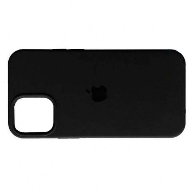 Оригинальный силиконовый чехол для iPhone 12 /12 Pro Чорний-3