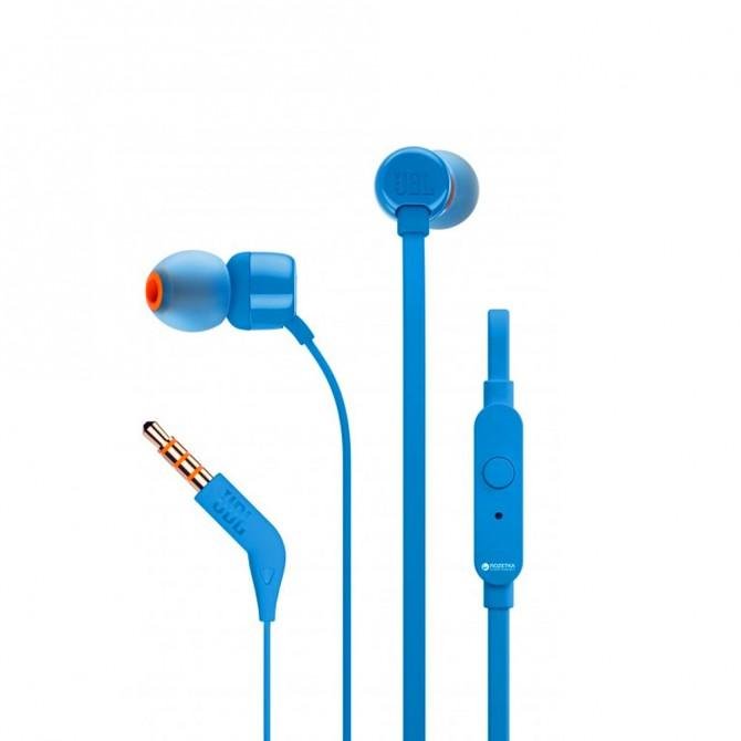 Наушники JBL T110 JBLT110BLU Синий-2