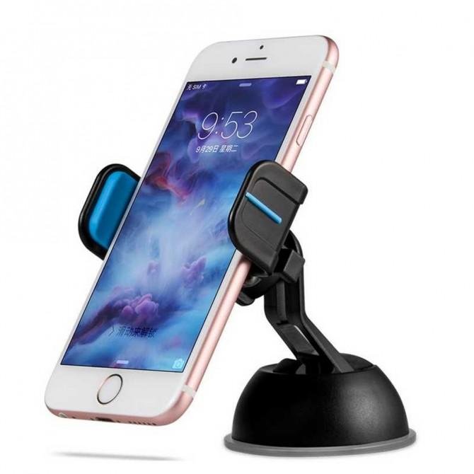 Автотримач Hoco CPH17 Чорний/Синій-4