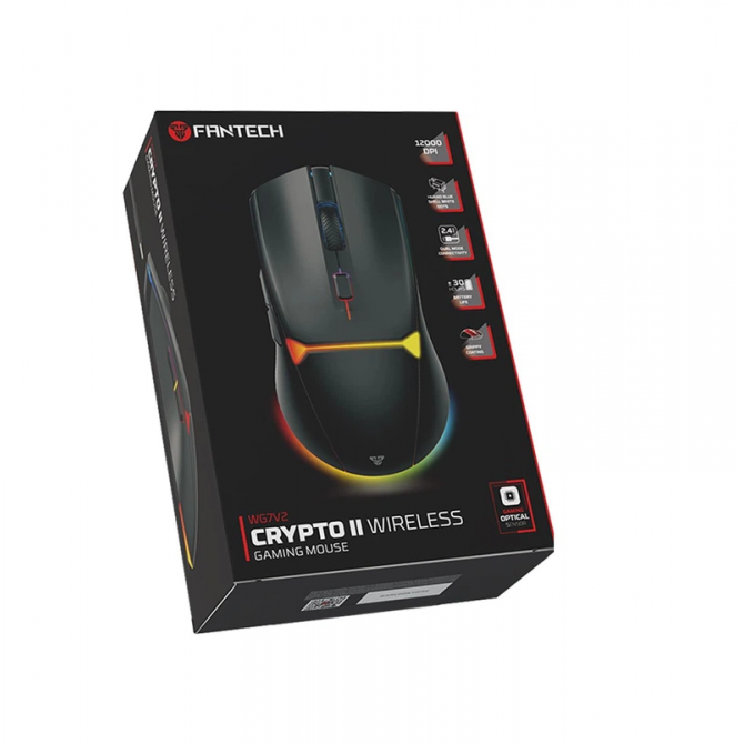 Миша Fantech WG7М2 Crypto II Gaming Wireless Black-3