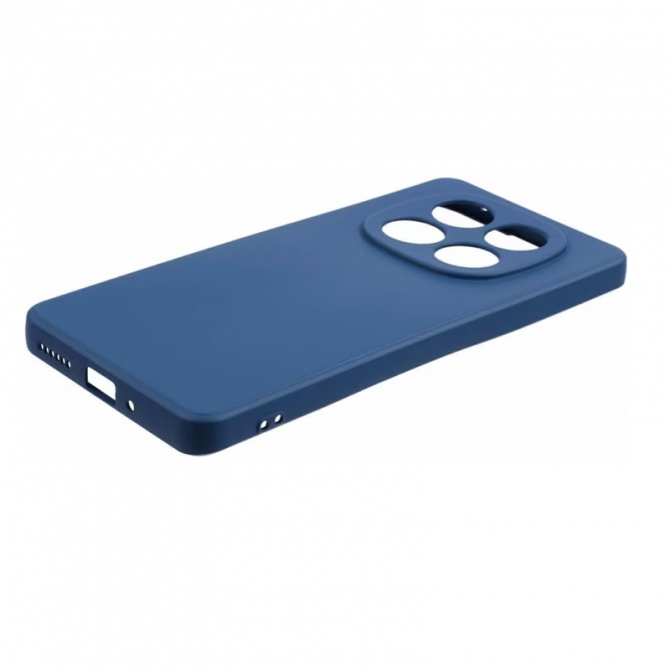 Чехол Original Soft Case Xiaomi Redmi Note 15 Pro+5G Темно Синий FULL-2