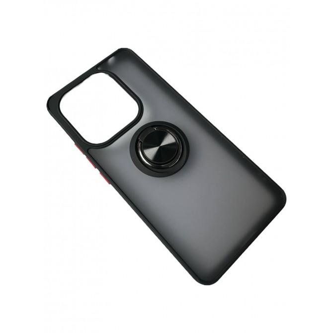 Чохол MATT RING CASE Xiaomi Redmi Note 14 4G EU Black-2