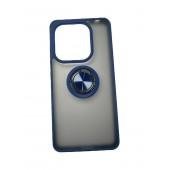 Чехол MATT RING CASE Xiaomi Redmi Note 14 4G EU Blue