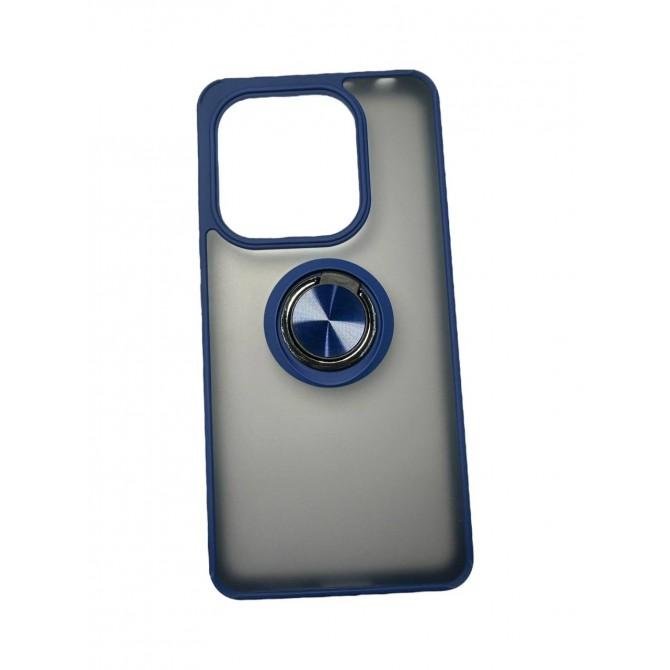 Чехол MATT RING CASE Xiaomi Redmi Note 14 4G EU Blue