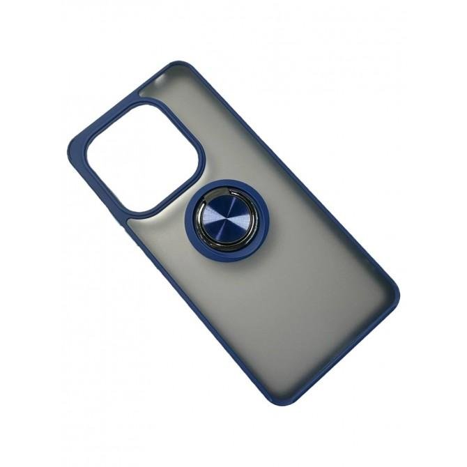 Чехол MATT RING CASE Xiaomi Redmi Note 14 4G EU Blue-2