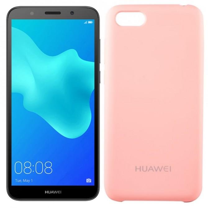 Чехол Soft Case для Huawei Y5 2018 Розовый