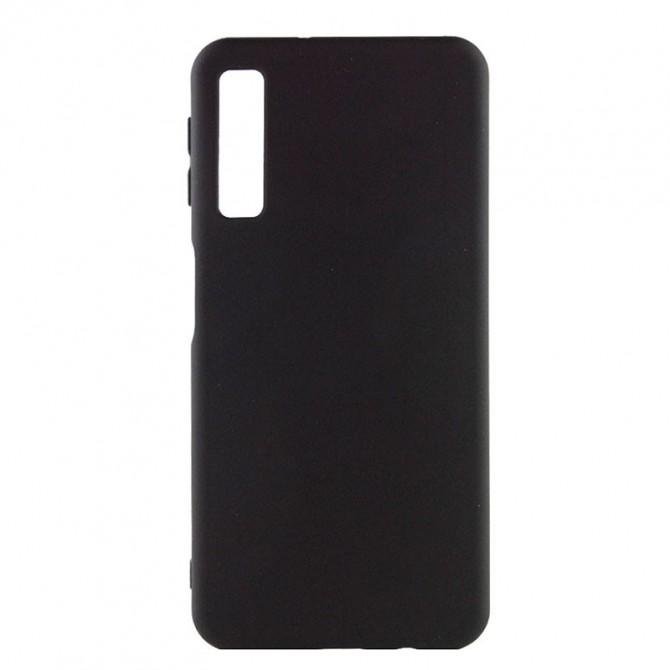 Чехол Soft Case для Samsung A750 Galaxy A7 2018 Чёрный FULL