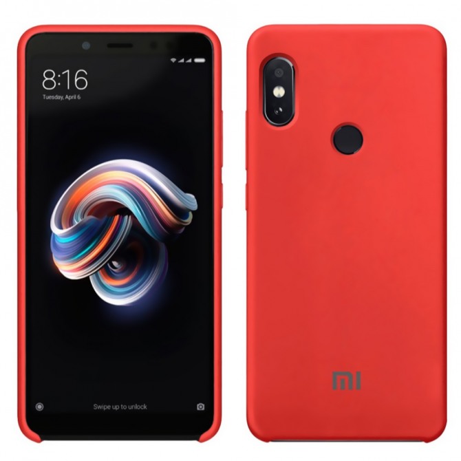 Чехол Soft Case для Xiaomi Mi6x/Mi A2 Красный
