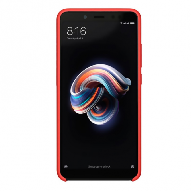 Чехол Soft Case для Xiaomi Mi6x/Mi A2 Красный-1