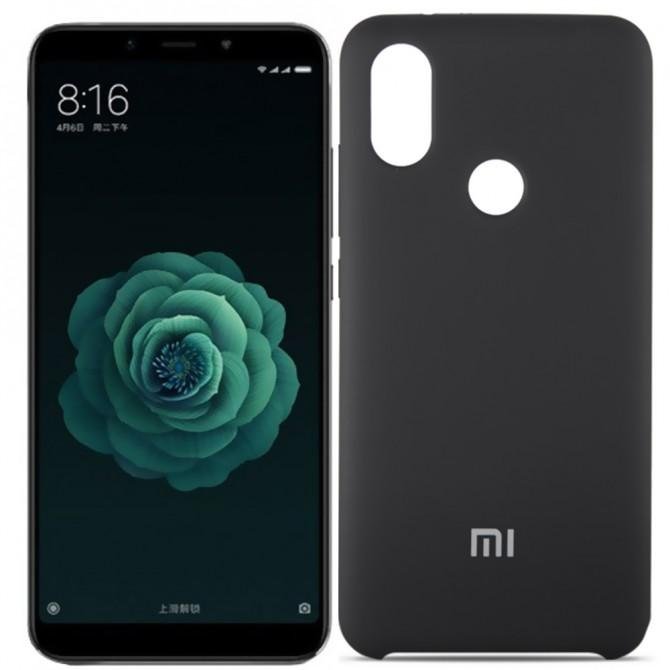 Чехол Soft Case для Xiaomi Mi6x/Mi A2 Черный